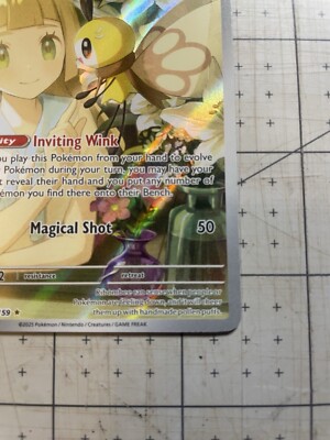 Pokemon Stage 1 Lillie's Ribombee Card #164/159 JTG English