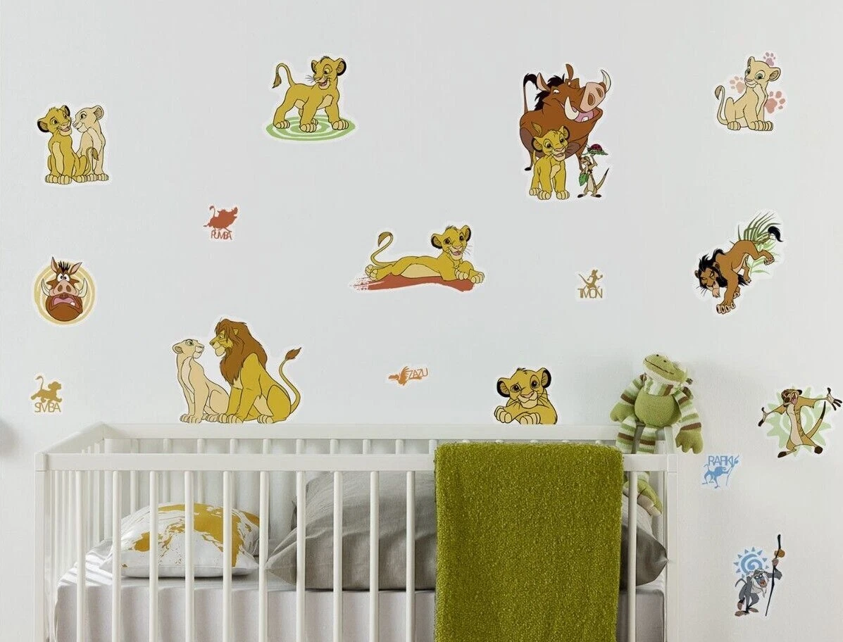 Lot De 20 Autocollants Le Roi Lion Waterproof - Stickers Simba - Décoration - Neuf