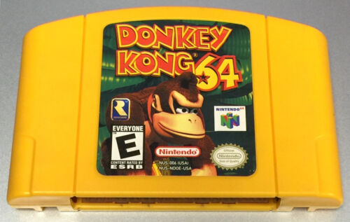 Donkey Kong 64 (Nintendo 64, 1999) N64