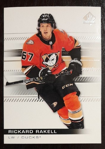 2019 SP Authentic Rickard Rakell #99 card