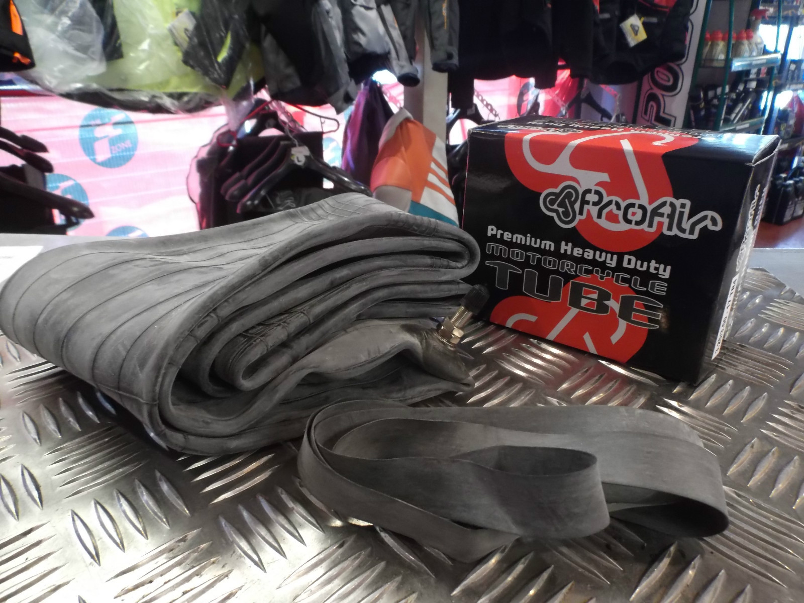 MOTORCYCLE MOTORBIKE TRAIL OFF ROAD BIKE PREMIUM INNER TUBE + RIM TAPE