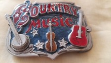 Country Music Belt Buckle