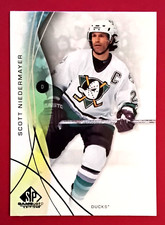 2024-25 SCOTT NIEDERMAYER The Alumni Base Anaheim Ducks #181 SP Game Used