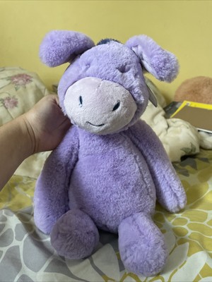 ebba - Large Purple Hugeez - 15.5'' Donkey - Adorable Baby Stuffed Animal NWT