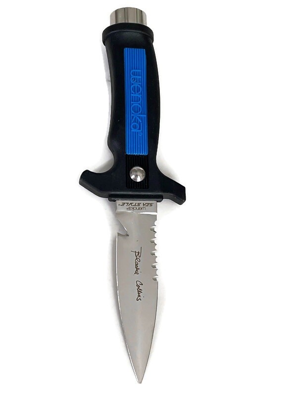 Wenoka Sea Style 9145 420 SS Dive Scuba Knife Blackie Collins with Sheath eBay