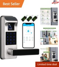 Keyless Entry Door Lock with App Control 300 Users Capacity - Heavy Duty