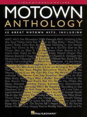 Motown Anthology: Piano, Vocal, Guitar - Paperback By Hal Leonard Corp. - GOOD
