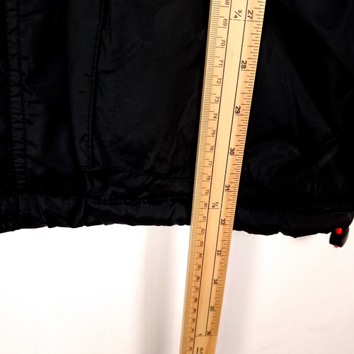 SUPERDRY Men's Parka Jacket Size XL Black Military Stand Collar DOWN FILL - Picture 10 of 11