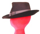 Unworn 1984 Indiana Jones Lucas Films Wool Fedora Hat, Stetson USA WPL4384 Sz XL — photo 5
