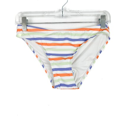 NWT Andie Swim The Bikini Bottom Flat Striped Stripes Beach Size XS NEW