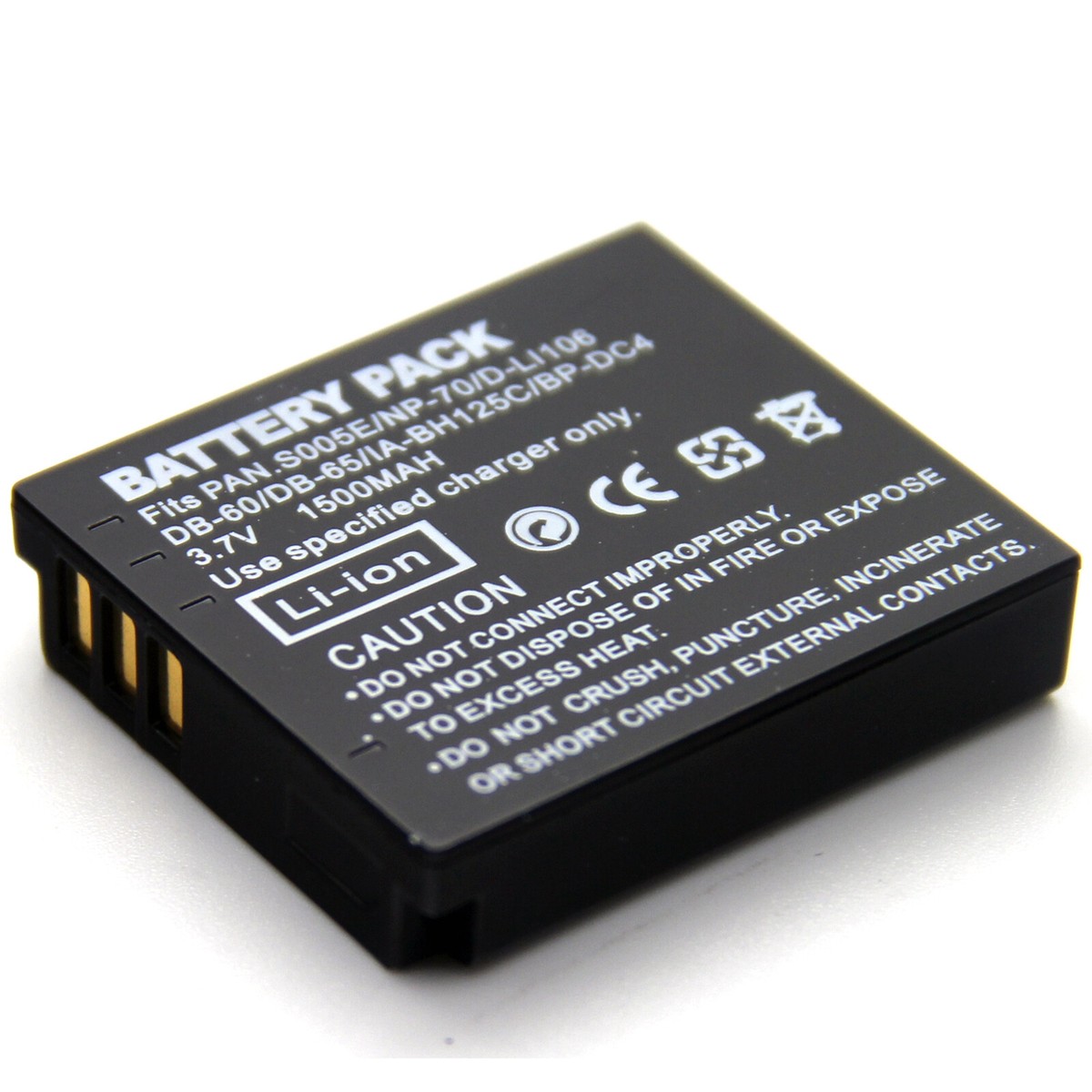 Panasonic DMC-LZ2 単3電池 3.7V Battery For DMW-BCC12 Panasonic Lumix DMC-LX2 DMC-LX3