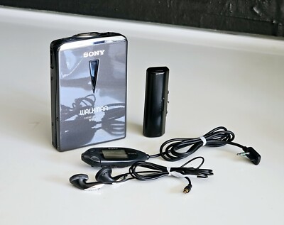 Rare Sony Walkman WM-EX1 Personal Cassette Player LCD Remote Rare Sony Walkman WM-EX1 Personal Cassette Player LCD Remote