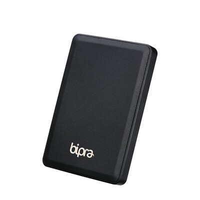 Bipra 60GB 2,5 Zoll USB 3.0 Mac Edition Slim Externe Festplatte - Schwarz