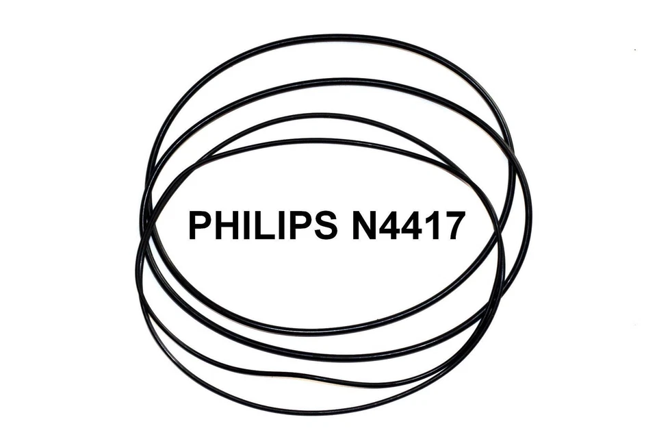 COURROIES SET PHILIPS N4417 MAGNETOPHONE A BANDE EXTRA FORT NEUF FABRIQUE N 4417