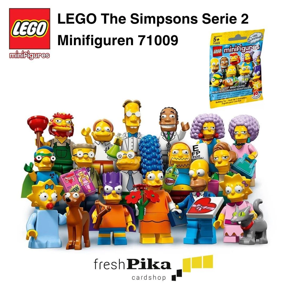 LEGO® Minifiguren The Simpsons Serie 2 Set 71009 - zur Auswahl