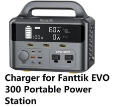 🔥AC Adapter power supply charger For Fanttik EVO 300 Portable Power Station