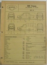 Revue technique Daf 33