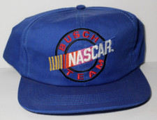 1990s Vintage Busch Team Busch Beer NASCAR RACING HAT TRUCKER HAT MADE IN USA