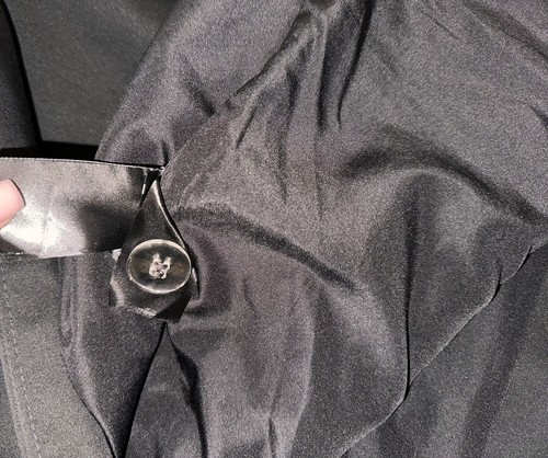 H&M Trenchcoat Übergangsmantel Damen Schwarz Gr. M - Bild 6 von 16