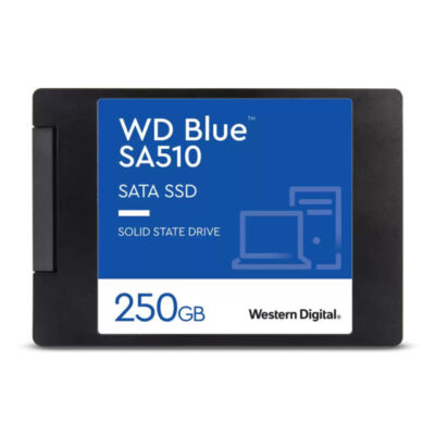 Western Digital 250GB WD Blue SA510 SATA SSD 2.5 /7mm Cased - WDS250G3B0A-00AXR0