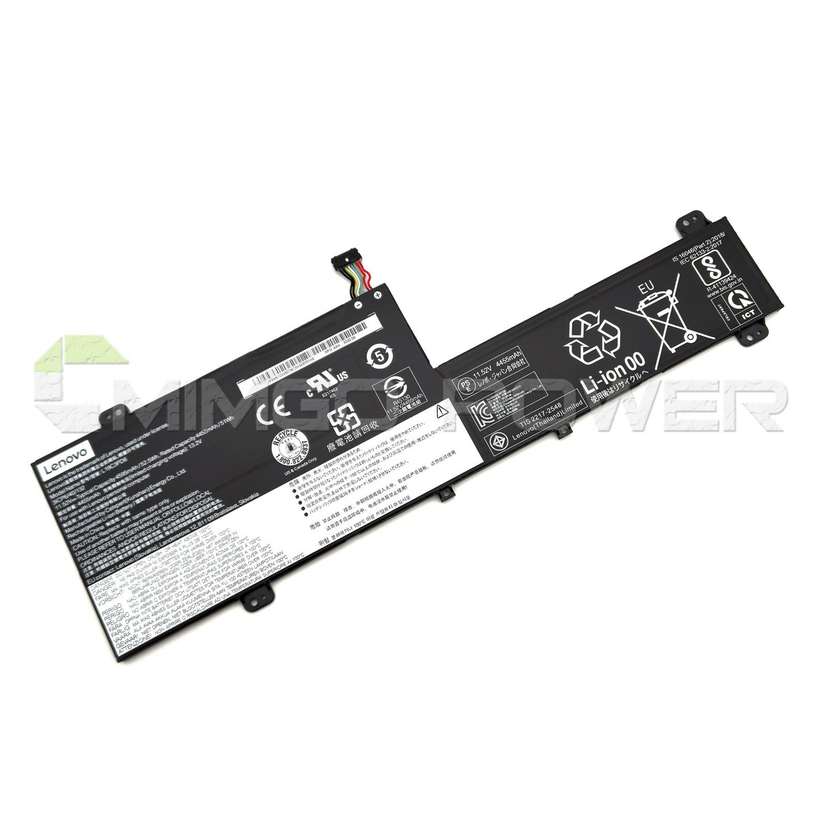 New Genuine L19L3PD6 L19M3PD6 L19C3PD6 Battery for Lenovo IdeaPad - Main Image