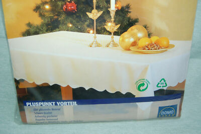 DOMO VISTA Unterdecke Tischdecke rund ca. 160cm 100% Polyester