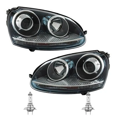 Xenon Scheinwerfer Set für VW Golf V 5 Typ 1K Bj. 03-08 D2S+H7 inkl. Lampen S1V - Bild 1 von 4