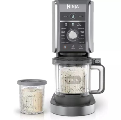 ジャンク品中古NinjaCreamiDeluxe アイスクリームメーカーニンジャ Ninja CREAMi Deluxe 11-in-1 Ice Cream & Frozen Treat Maker NC501