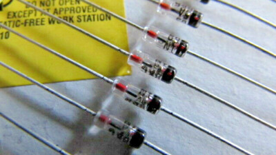 1N695A BKC Intl Gold Bonded Germanium Diodes 25V 500mA (6pcs) Ships NOW From USA