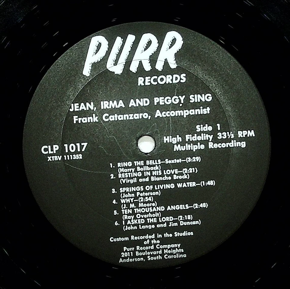 Highland Park Baptist Church Trio Praising Him With Harmony Vinyl LP Record VG+ - Image 3 of 4