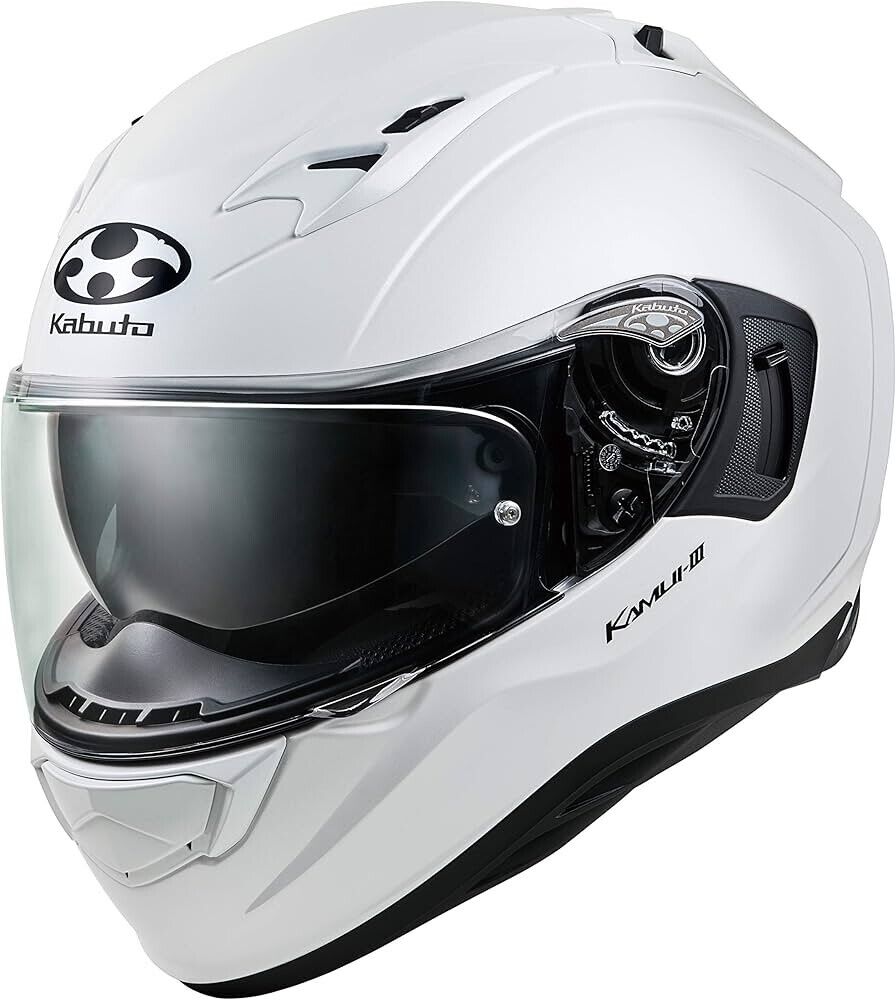 OGK Kabuto Japan HQ Full Face Helmet KAMUI 3 Pearl White OGK Kabuto Japan HQ Full Face Helmet KAMUI 3 Pearl White
