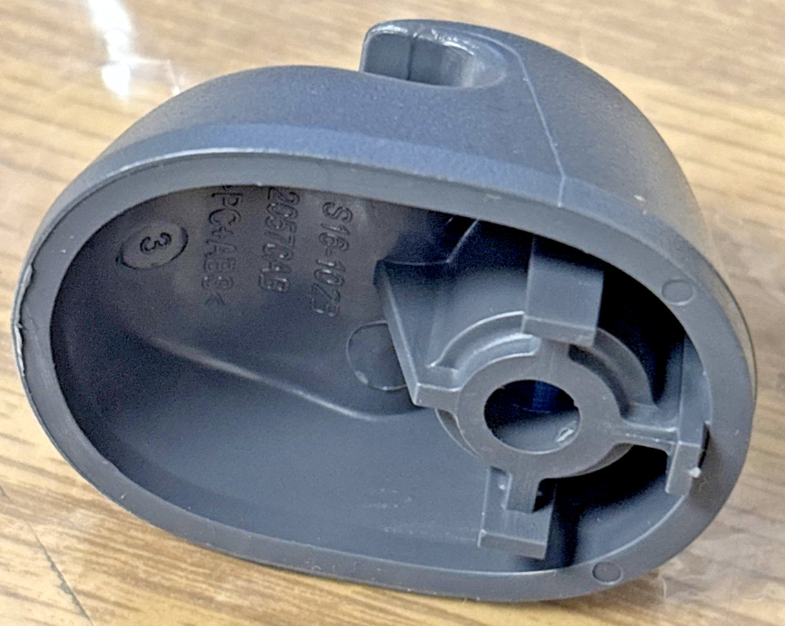 ~NEW GENUINE PACCAR OEM KENWORTH PETERBILT DARK CHARCOAL VISOR CLIP S16-1023-611