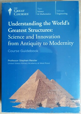 UNDERSTANDING THE WORLDS GREATEST STRUCTURES, THE GREAT COURSES 2011 *NEW/SEALED