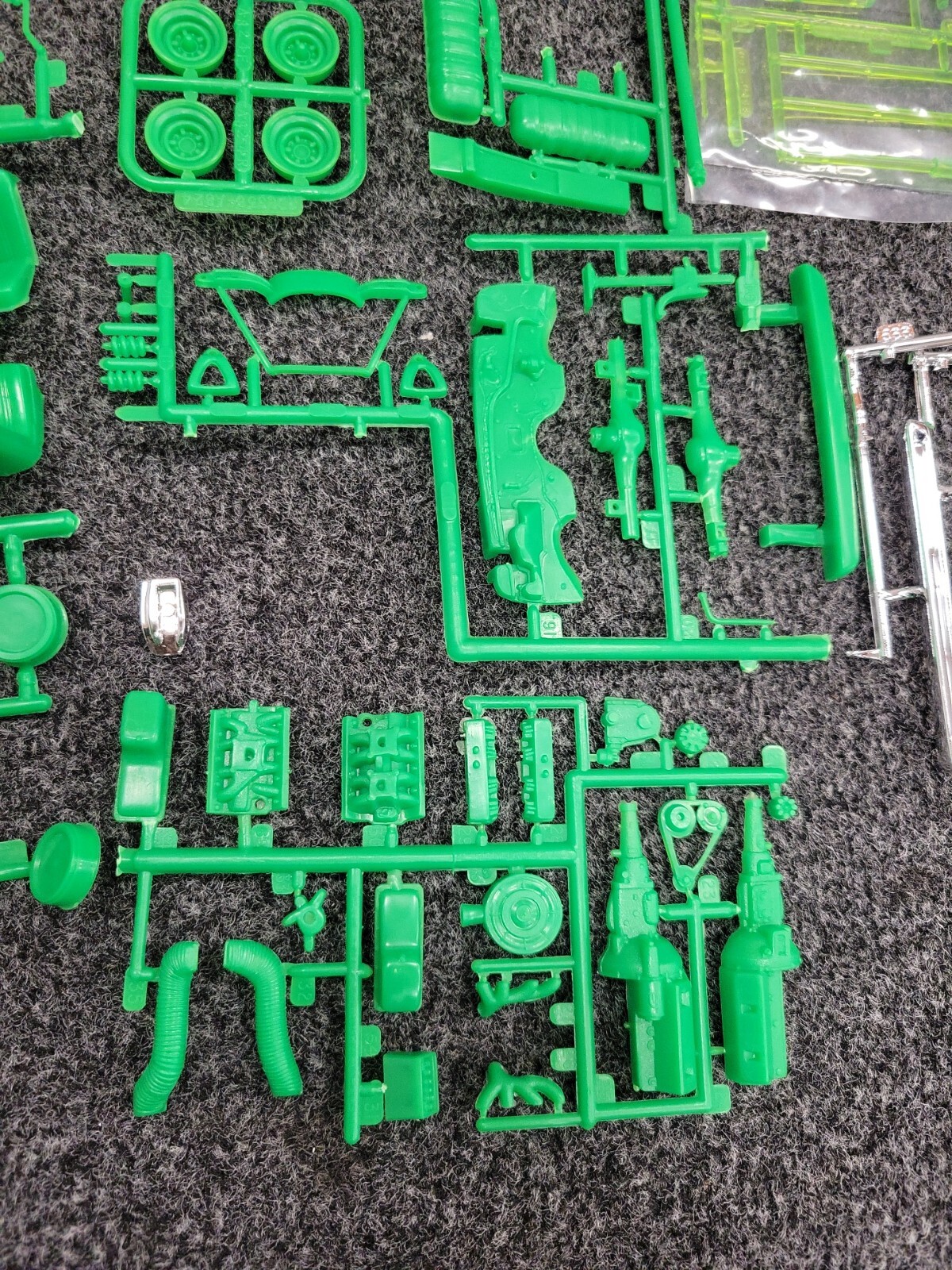 Jolly Green Gasser 65 Ford Galaxie Model Kit Parts Lot 1/25 eBay
