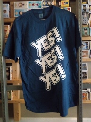 NEW Wrestling Daniel Bryan Yes Yes Yes (2XL) T-shirt BLUE New ~ Trl8#192