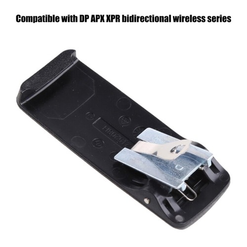 Plastic Belt Clip Portable Walkies Talkie Clip Black for DP3400 DP3600 DP4400 - Zdjęcie 6 z 8