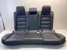 VW Golf 6 VI Typ. 1K / 3 Trg. / Rücksitzbank Rückbank Armlehne Leder Schwarz