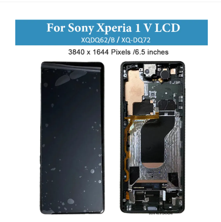 For Sony Xperia 1 V LCD Display Touch Screen Digitizer Assembly