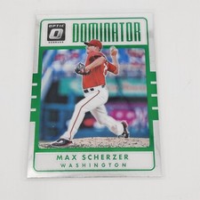 2017 Donruss Optic Dominators #D14 Max Scherzer Washington Nationals
