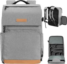 K F Concept 22L Camera Backpack Large Camera Bag with Raincover for Camera Drone