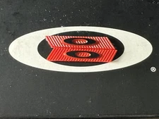 OAKLEY SUTRO LITE SWEEP SUNGLASSES REPLACEMENT SIDE LOGO ICON RED TEMPLE TAG