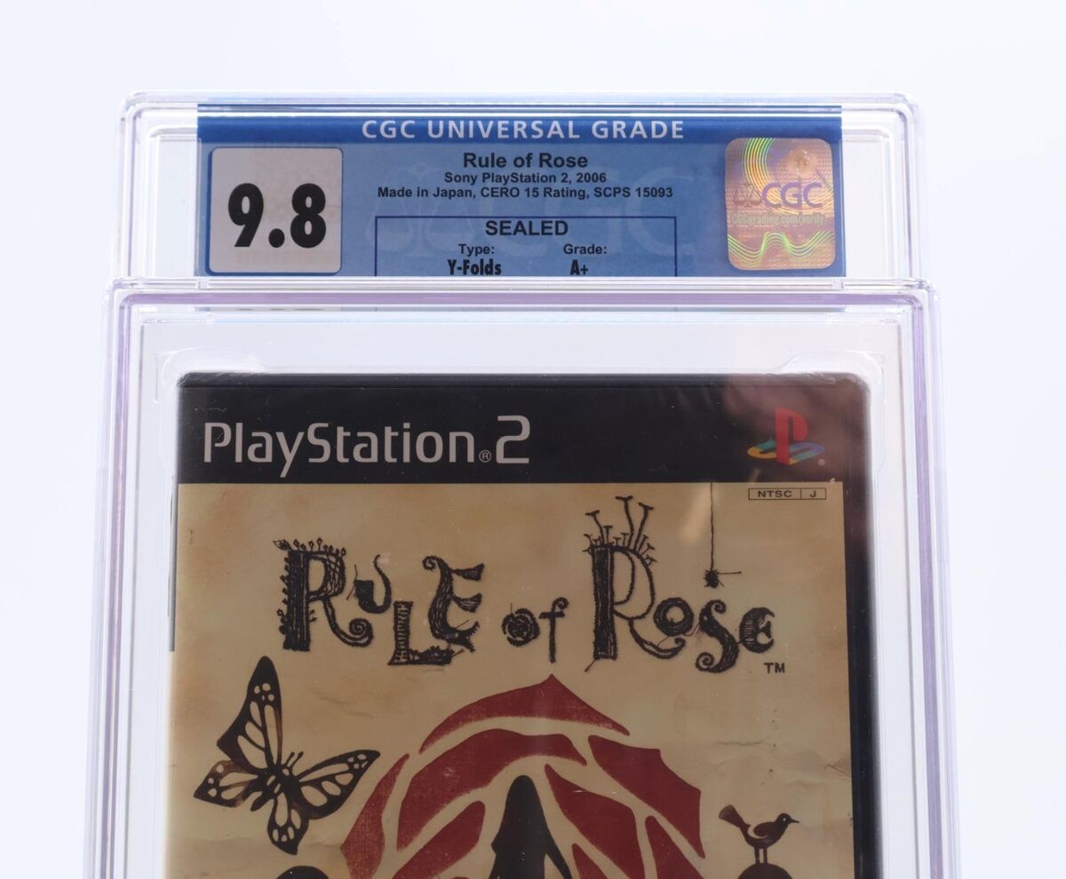 Rule of Rose CGC GRADED 9.8 Sony PlayStation 2 2006 Y-Folds Rule of Rose CGC GRADED 9.8 Sony PlayStation 2 2006 Y-Folds
