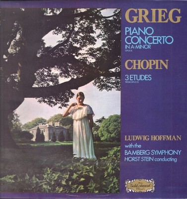 MER205 Ludwig Hoffmann / Horst Stein / Bamberg Symphony Orchestra Grieg - Piano