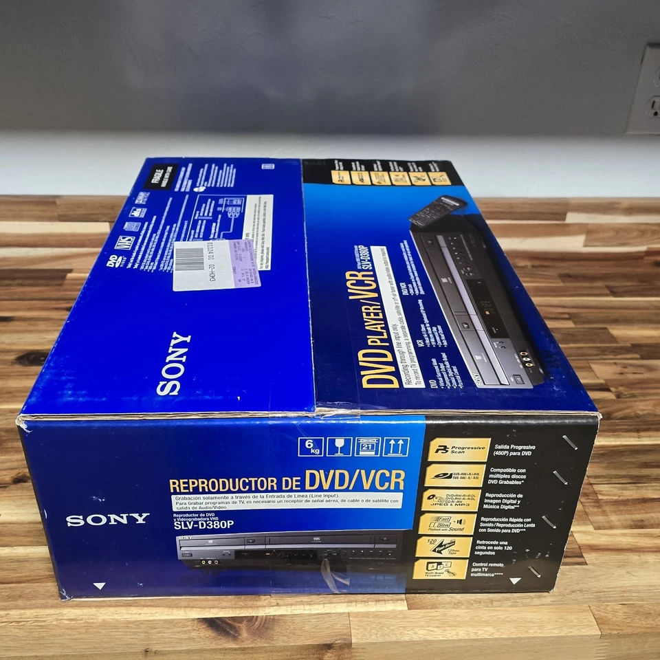 Sony SLV-D380P DVD/VCR Combo Player Brand New Factory Sealed Rare Vintage - Image 4 of 4