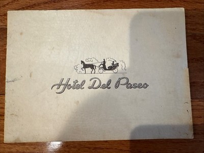Mexico City-Mexico, Hotel Del Paseo Souvenir Photograph 1960s