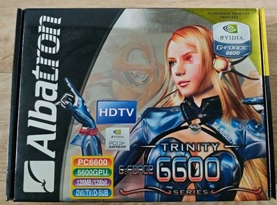 Albatron Nvidia GeForce Trinity 6600 Series / Karton, Ohne Grafikkarte 