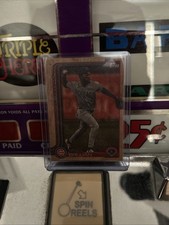 2025 Topps Series 2 Vidal Brujan #390 Wood /25