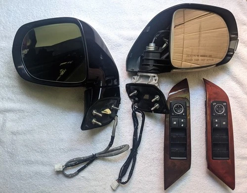 Lexus RX 350 Side Door Mirrors and Master Door Window Control Switch Assembly