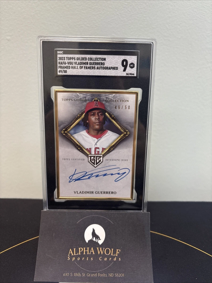 Vladimir Guerrero Baseball Original Autographed Sports Trading