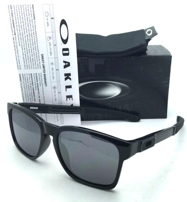 OAKLEY CATALYST Sunglasses OO9272-02 Black Frames Black Iridium